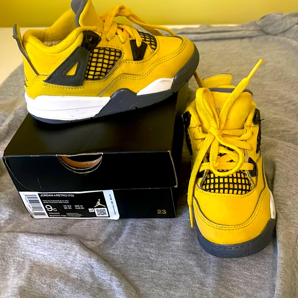 Retro Jordan 4s toddlers